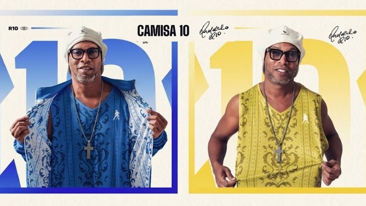 Camisa 10 de @ronaldinho